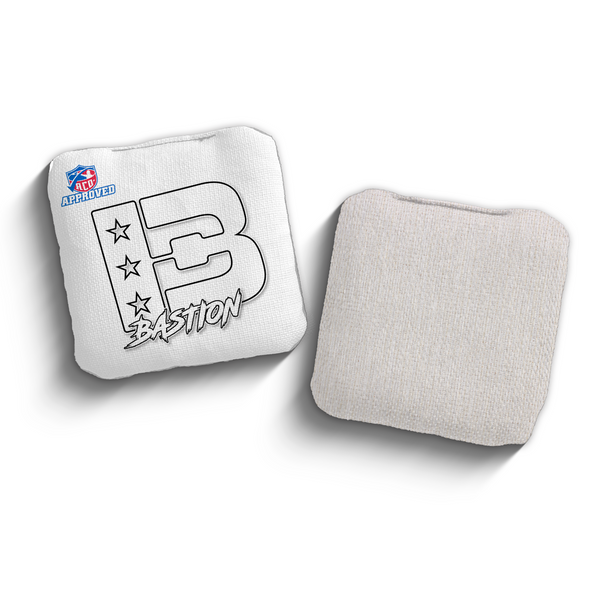 2027 Brotherhood Cornhole Bastion White Outline Edition ACO Stamped Cornhole Bags