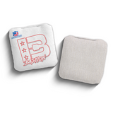 2027 Brotherhood Cornhole Bastion White Outline Edition ACO Stamped Cornhole Bags