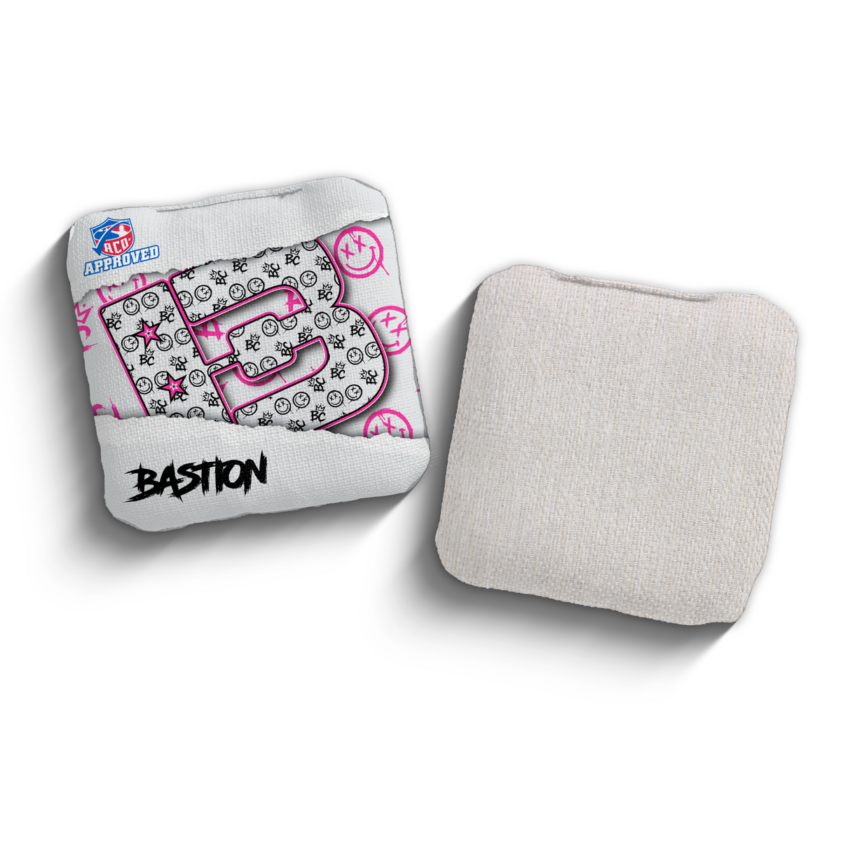 2027 Brotherhood Cornhole Bastion Torn Smiles Edition ACO Stamped Cornhole Bags