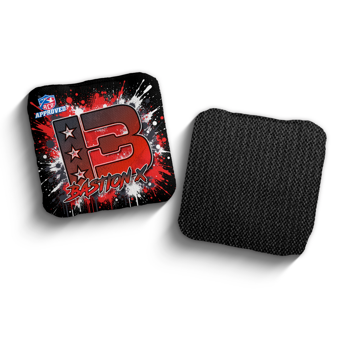 2027 Brotherhood Cornhole Bastion X Splatter Edition ACO Stamped Cornhole Bags