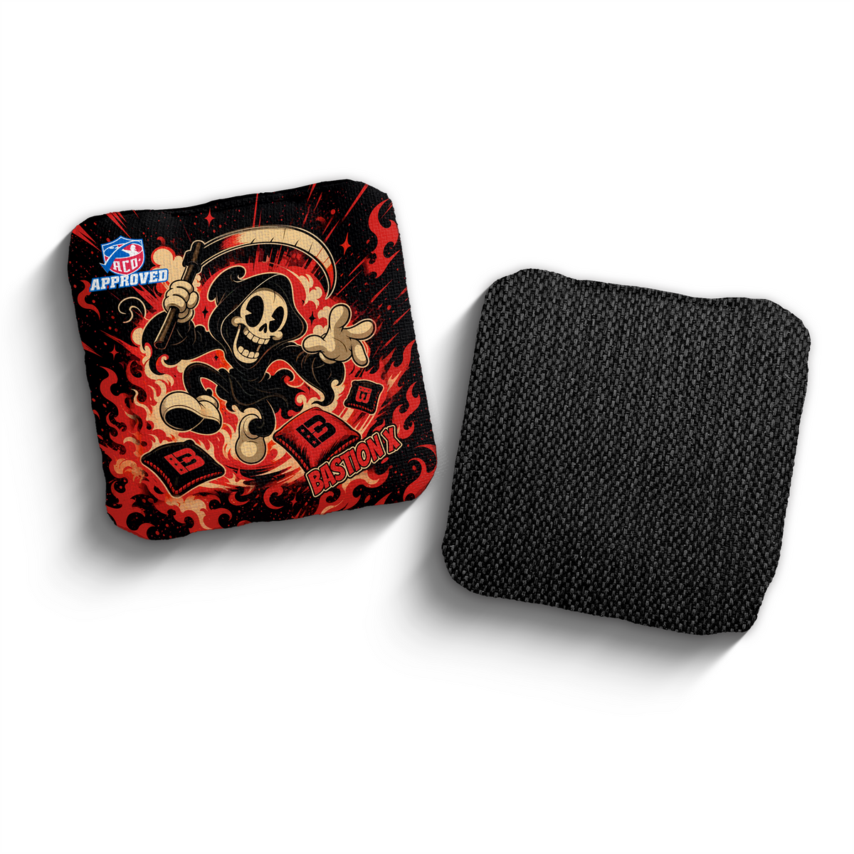 2027 Brotherhood Cornhole Bastion X Reaper Parade Edition ACO Stamped Cornhole Bags