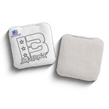 2027 Brotherhood Cornhole Bastion X White Outline Edition ACO Stamped Cornhole Bags