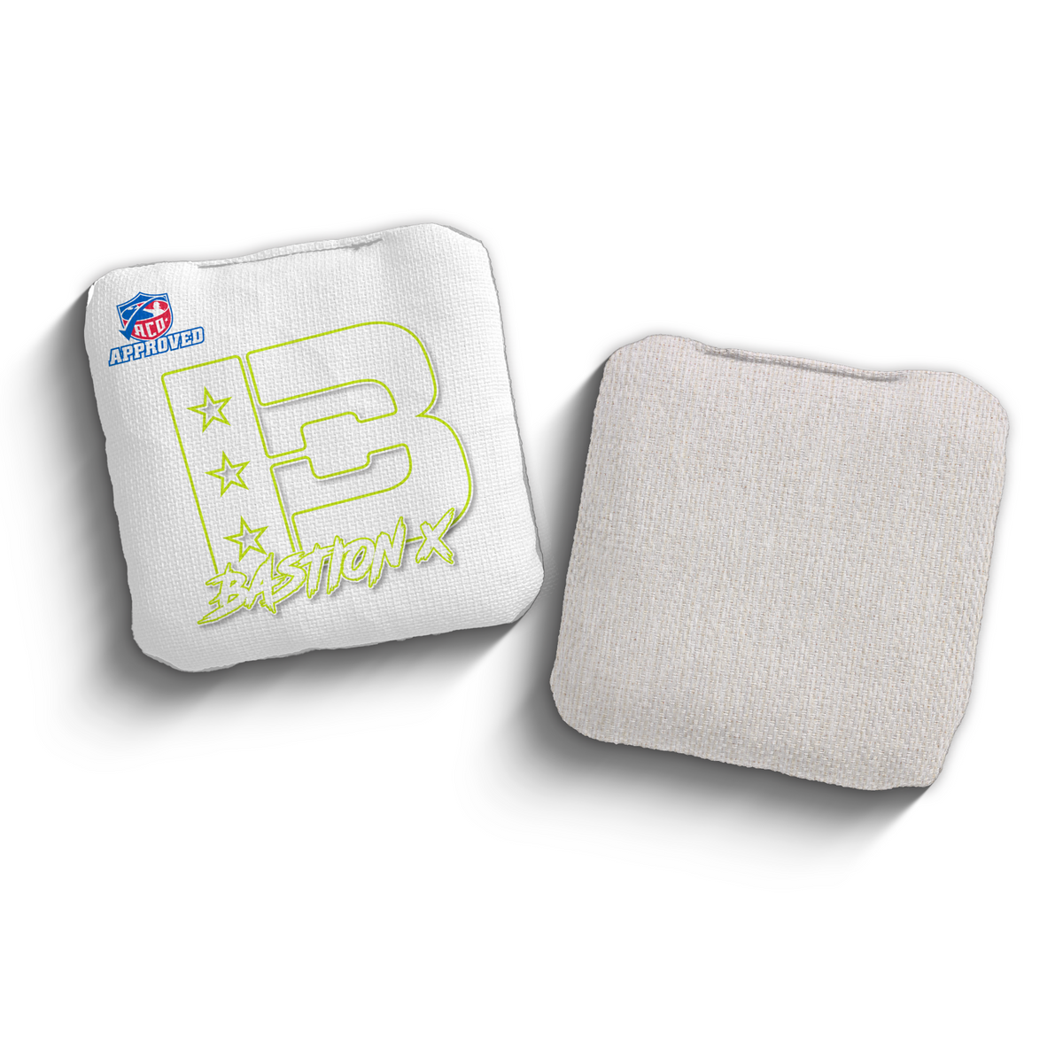 2027 Brotherhood Cornhole Bastion X White Outline Edition ACO Stamped Cornhole Bags