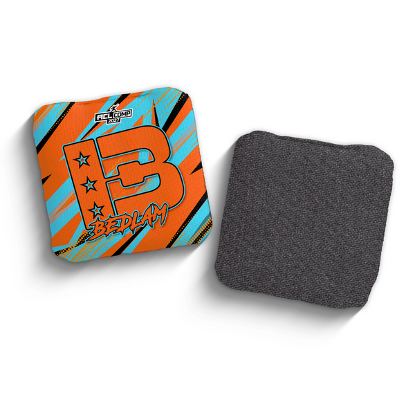 2027 Brotherhood Cornhole Bedlam Chaos Edition ACL Comp Stamped Cornhole Bags