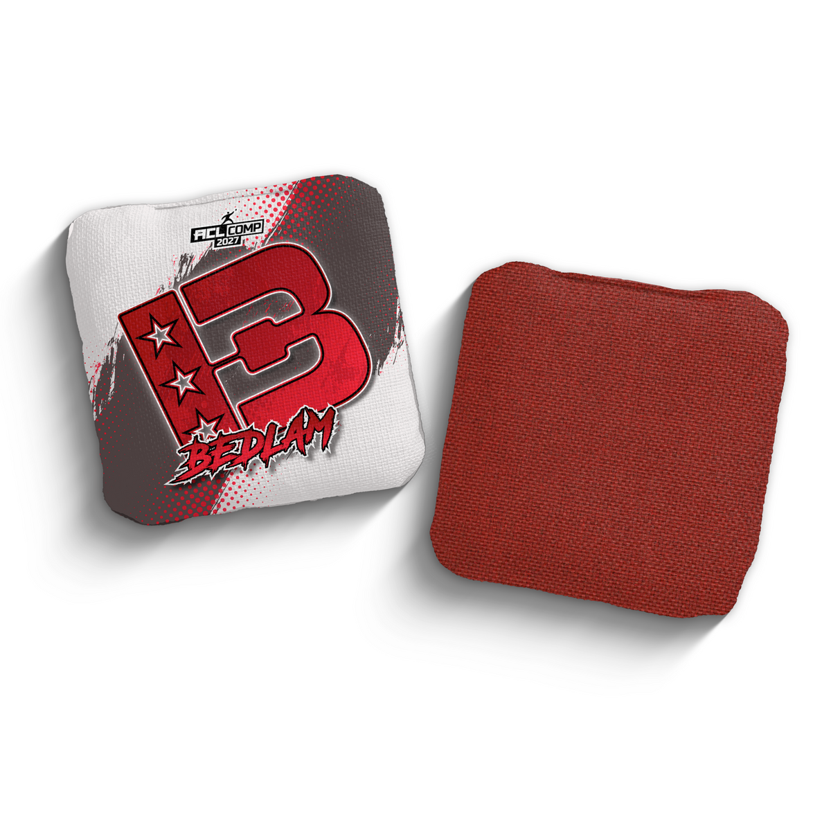 2027 Brotherhood Cornhole Bedlam Grunge Gradient Edition ACL Comp Stamped Cornhole Bags