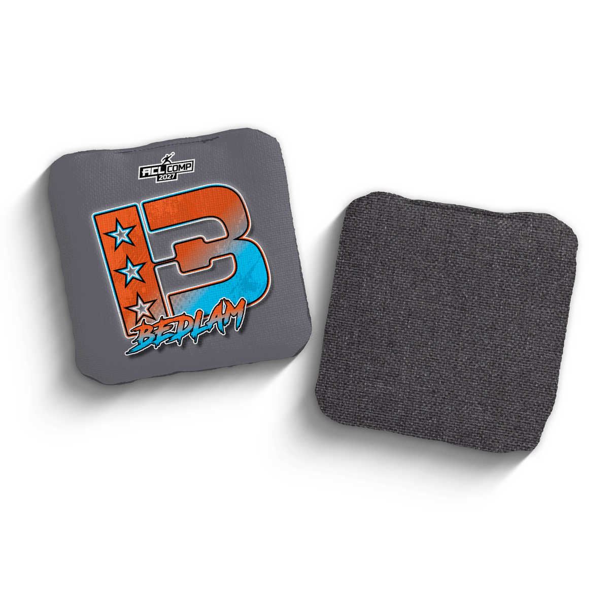 2027 Brotherhood Cornhole Bedlam Broadcast Edition ACL Comp Stamped Cornhole Bags