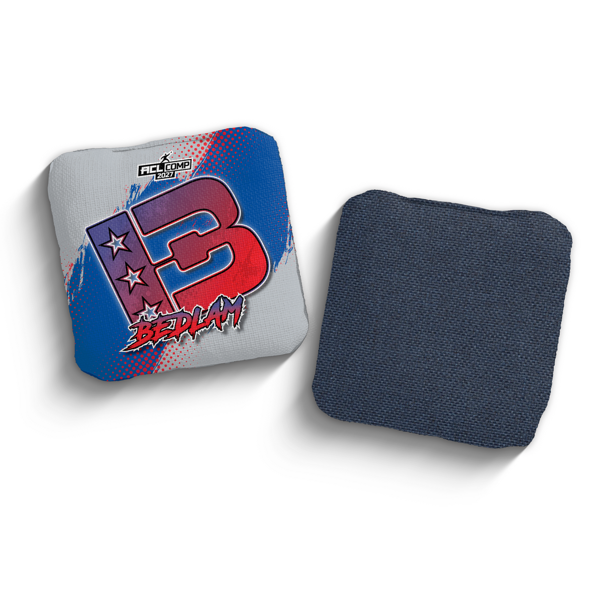 2027 Brotherhood Cornhole Bedlam Grunge Gradient Edition ACL Comp Stamped Cornhole Bags