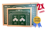 MVP Ballbag Toss Game Set - Premium Two-Board Backyard Baseball Toss Game