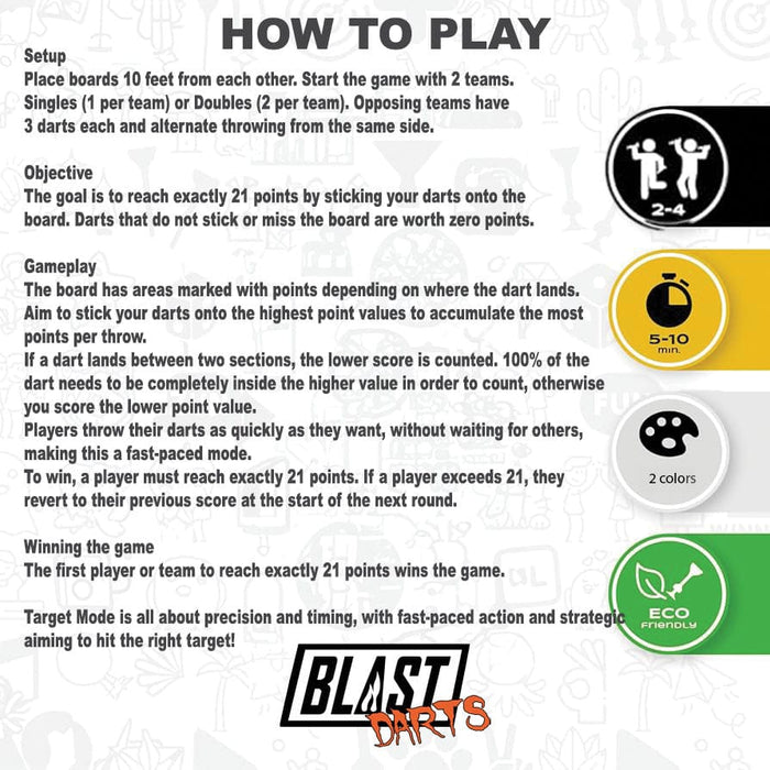 Blast Darts Blast Darts “Tossit”
