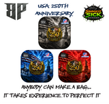 BP Multiple Bag Models "USA 250th" Design - ACO Pro Stamped Cornhole Bags - Set of 4 Bags