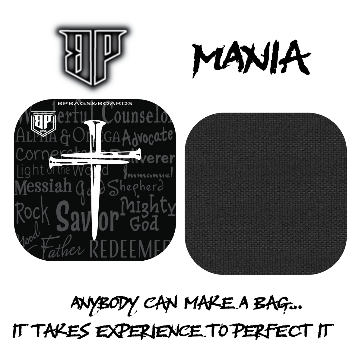 BP Mania Faith Backyard Cornhole Bags