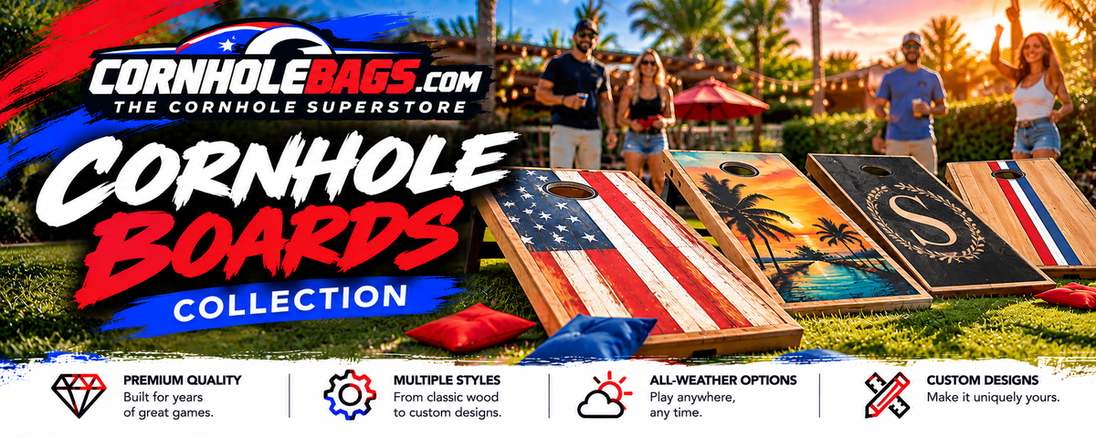 Cornhole Boards | Backyard, Recreational and Professional | CornholeBags.com