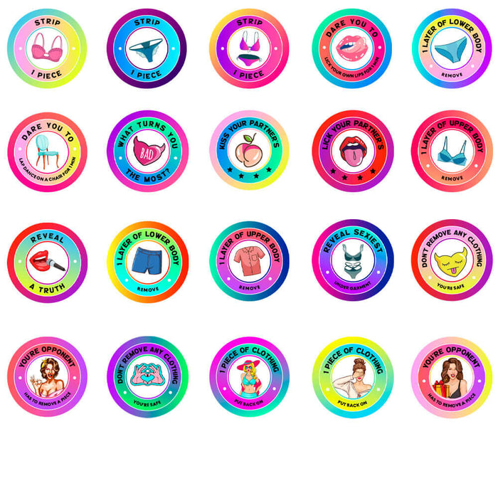 Strip Beer Pong Game – Table Mat Edition