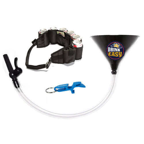 Beer Funnel Party Pack – Funnel, Shotgun Key Chain & Beer Belt