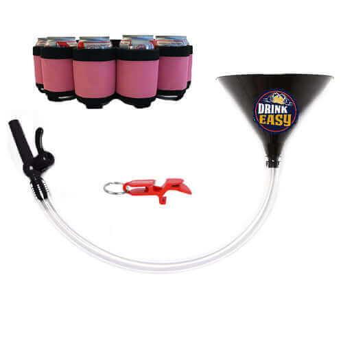 Beer Funnel Party Pack – Funnel, Shotgun Key Chain & Beer Belt