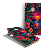 Cornhole Boards - Tournament Series - Tropic Paradise