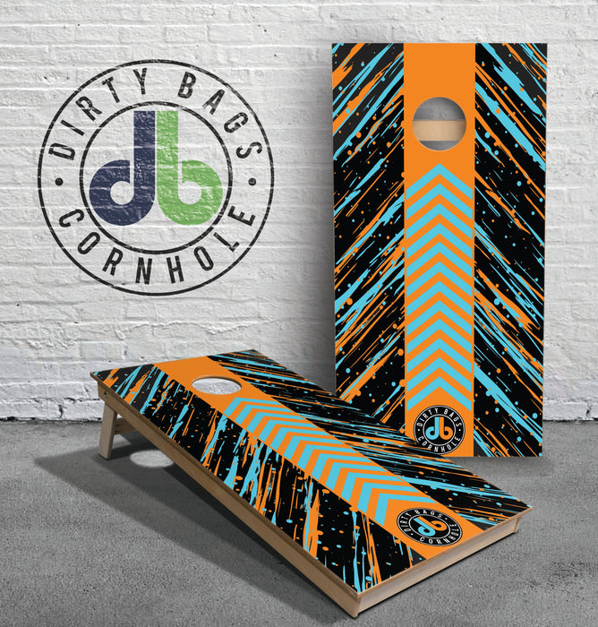 Cornhole Boards - db Arrows Orange