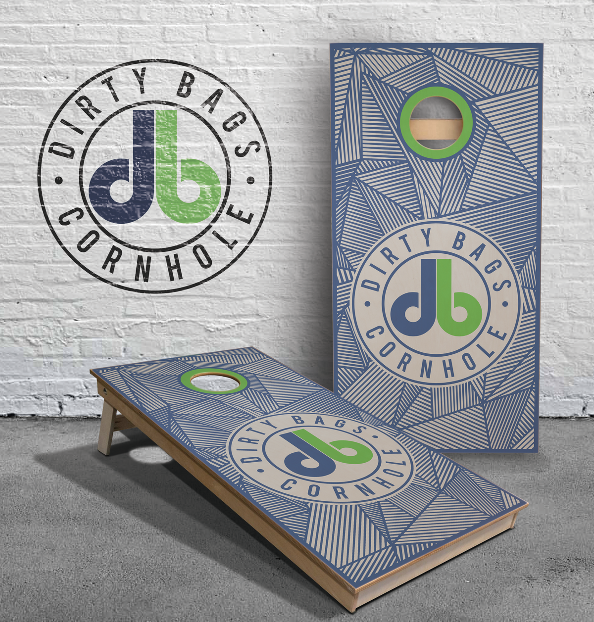 Cornhole Boards - db Stone Cornhole Boards Pro Style