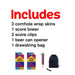 Drinking Games Cornhole Boards Wraps (Set of 2)