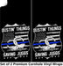 Bustin's Thungs Cornhole Boards Wraps (Set of 2)