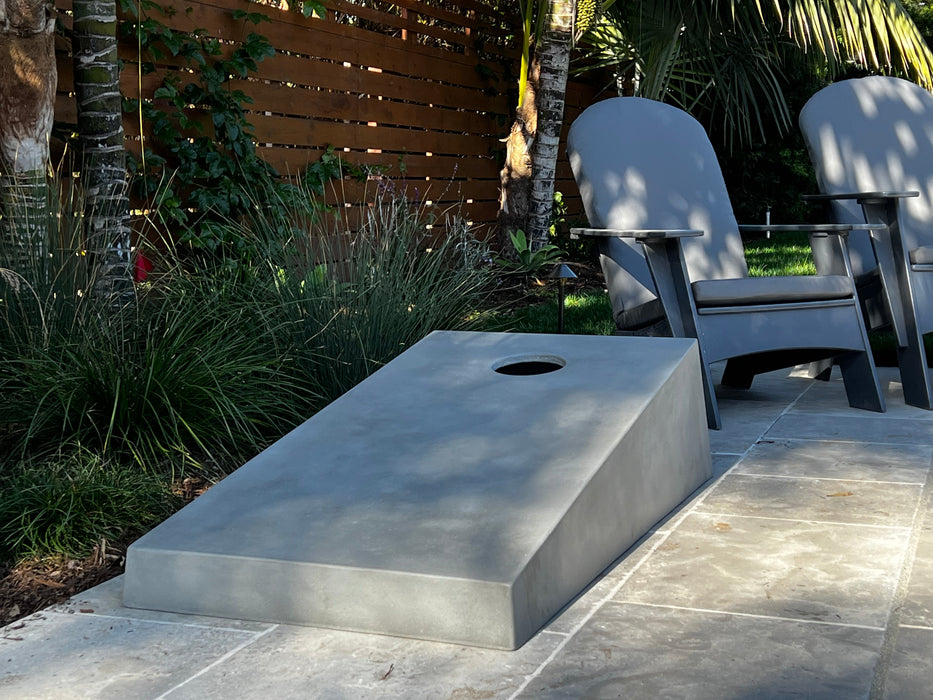 All Weather Cornhole Set. Durable Concrete Cornhole Boards (2 Boards)