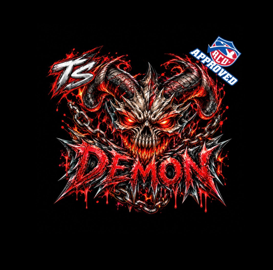 Throwing Stones Demon Cornhole Bags – Set of 4