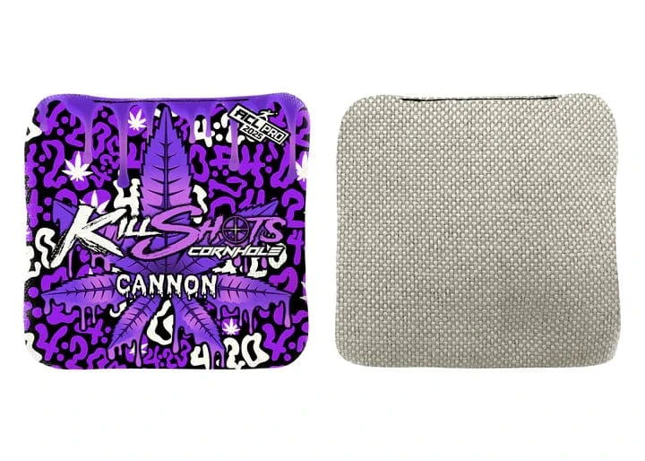 Bags 420 Drip / Yes (+$15) Killshots Cornhole | Cannon Series | Limited Designs | 2025 ACL Pro Cornhole Bags
