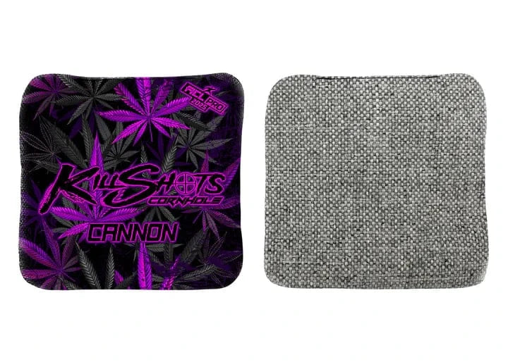 Bags 420 Haze / Yes (+$15) Killshots Cornhole | Cannon Series | Limited Designs | 2025 ACL Pro Cornhole Bags