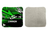 Bags ABSTRACT GREEN / No Killshots Cornhole | Cannon Series | Limited Designs | 2025 ACL Pro Cornhole Bags