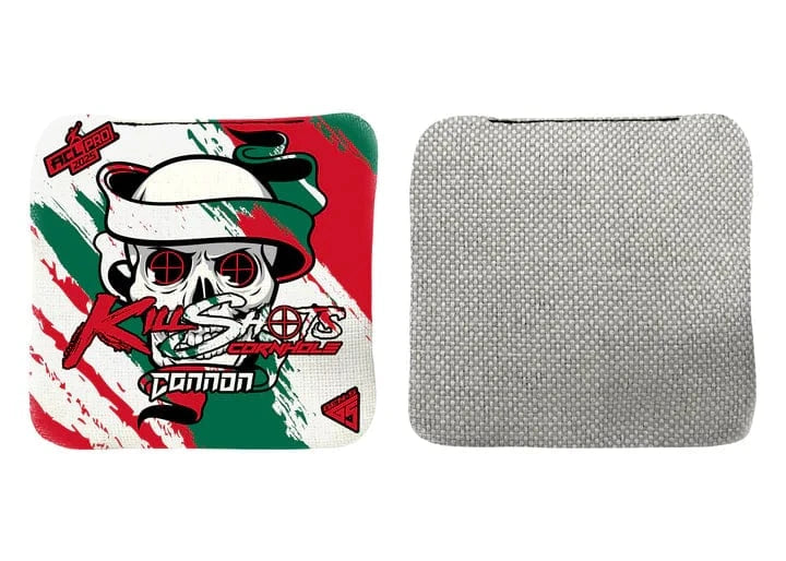 Bags CDM Skull / Yes (+$15) Killshots Cornhole | Cannon Series | Limited Designs | 2025 ACL Pro Cornhole Bags