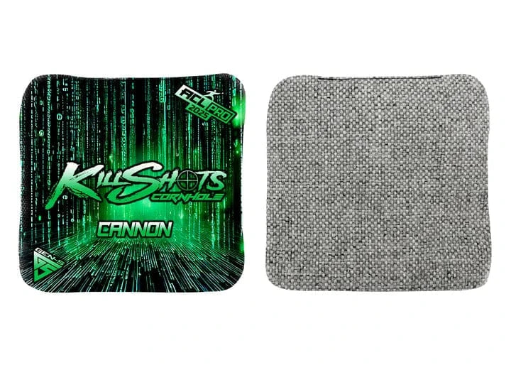 Bags Matrix / Yes (+$15) Killshots Cornhole | Cannon Series | Limited Designs | 2025 ACL Pro Cornhole Bags