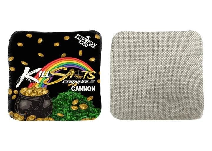 Bags OVER THE RAINBOW / Yes (+$15) Killshots Cornhole | Cannon Series | Limited Designs | 2025 ACL Pro Cornhole Bags
