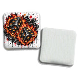 Hybrid Carpet Cornhole Bags - Speed Profile 5/8 - Fire Dice