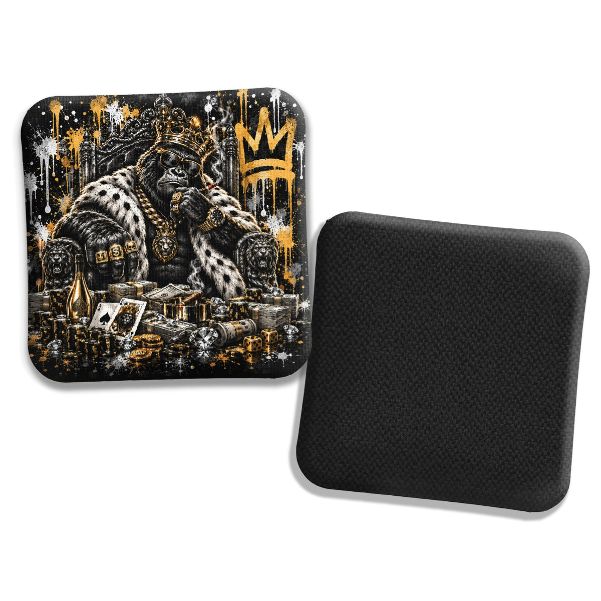 Hybrid Carpet Cornhole Bags - Speed Profile 5/8 - King Kong Crown