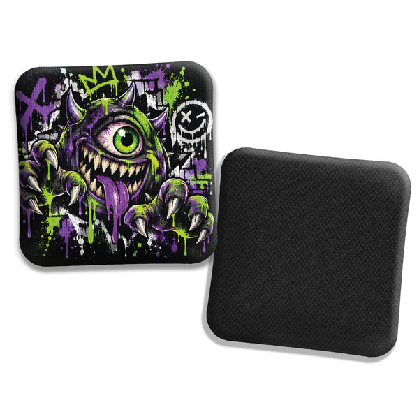 Hybrid Carpet Cornhole Bags - Speed Profile 5/8 - Single Eye Monster