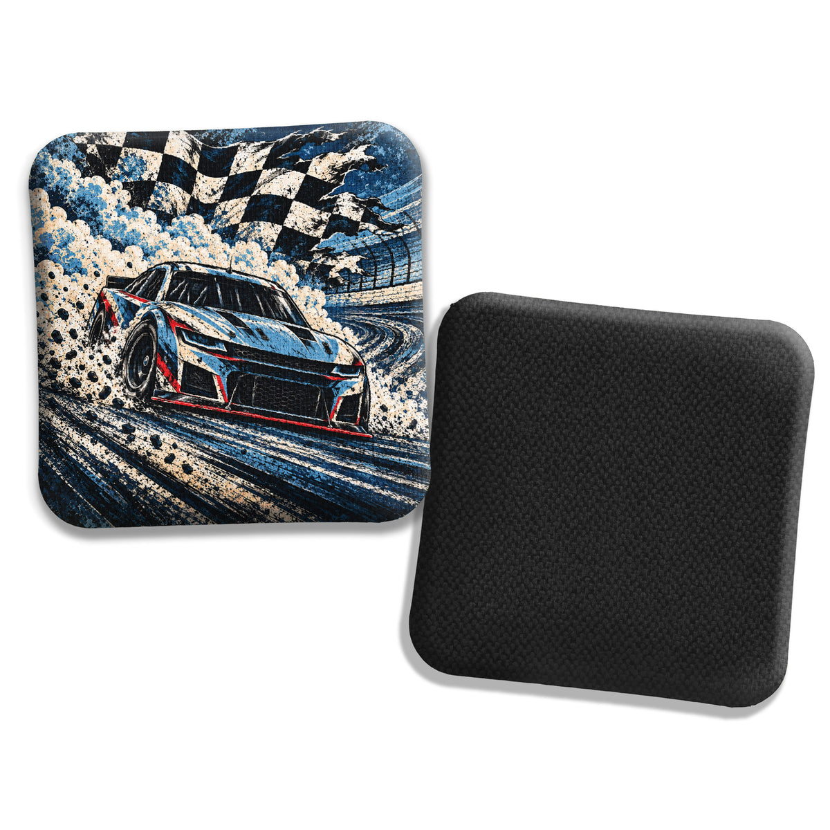Hybrid Carpet Cornhole Bags - Speed Profile 5/8 - NC Race Car