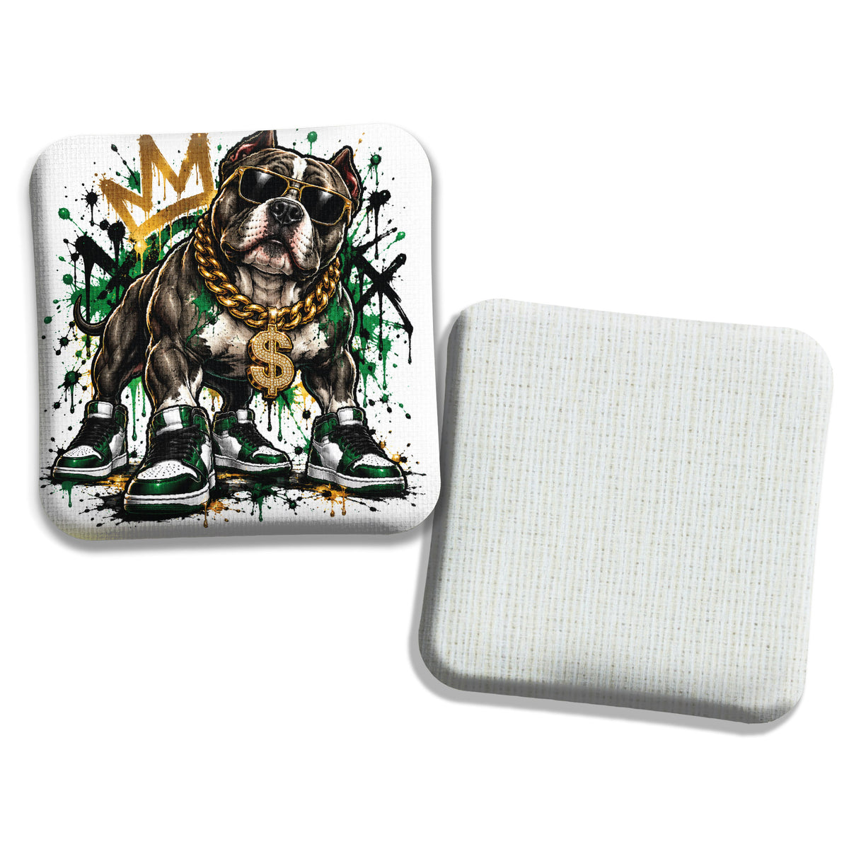 Hybrid Carpet Cornhole Bags - Speed Profile 5/8 - Pitbull
