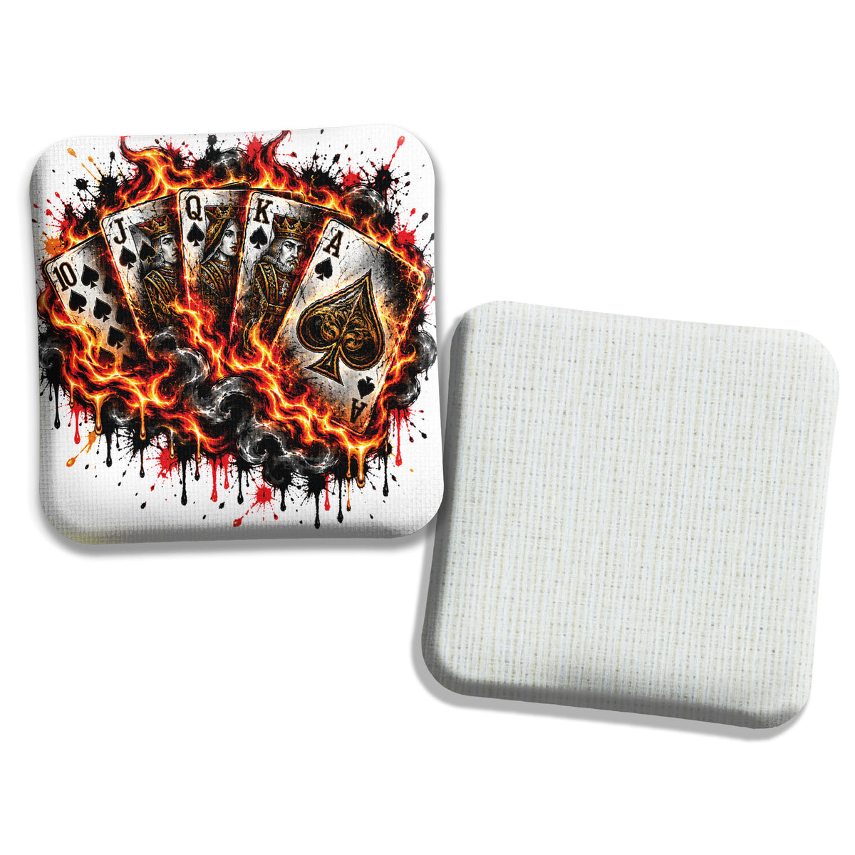Hybrid Carpet Cornhole Bags - Speed Profile 5/8 - Royal Flush