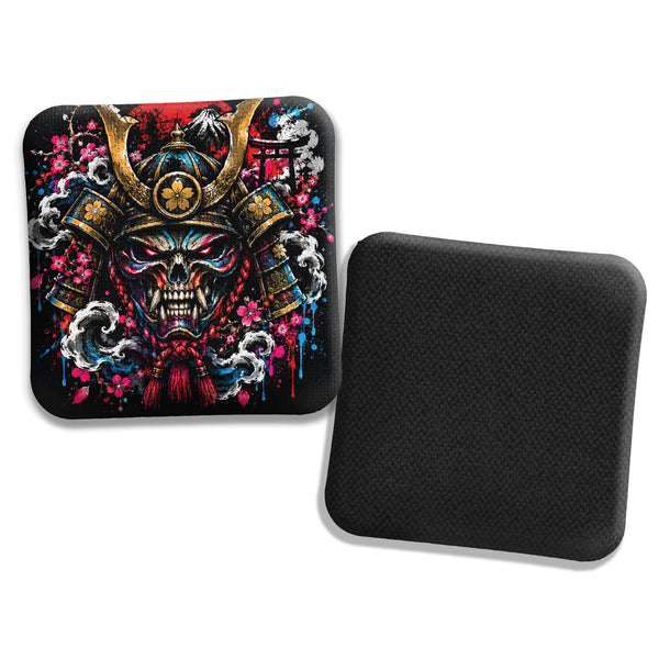 Hybrid Carpet Cornhole Bags - Speed Profile 5/8 - Samurai in Clouds