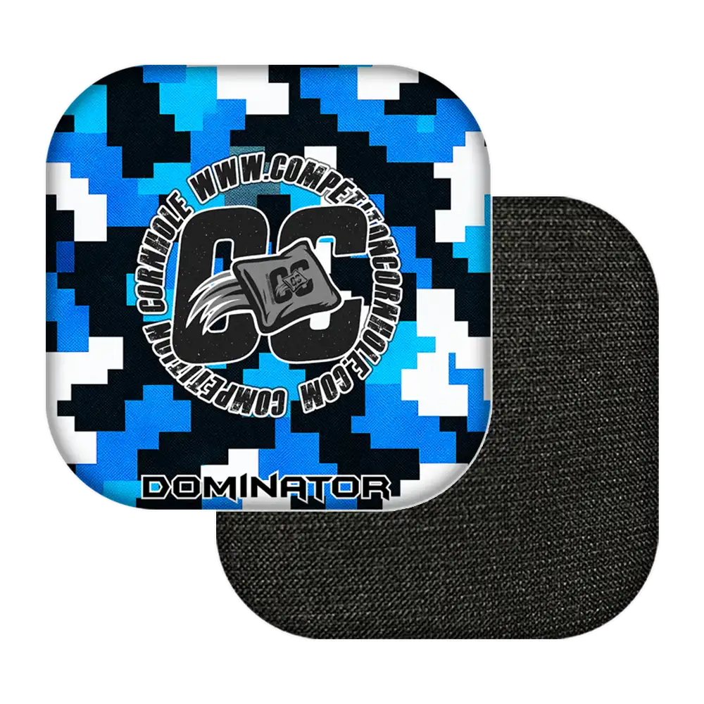 Cornhole Bag Dominator / No Stamp / Blue Digi Camo Series | Tournament & Backyard Edition Cornhole Bags | Competition Cornhole