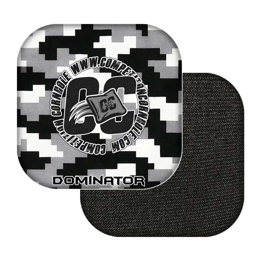 Cornhole Bag Dominator / No Stamp / Gray Digi Camo Series | Tournament & Backyard Edition Cornhole Bags | Competition Cornhole