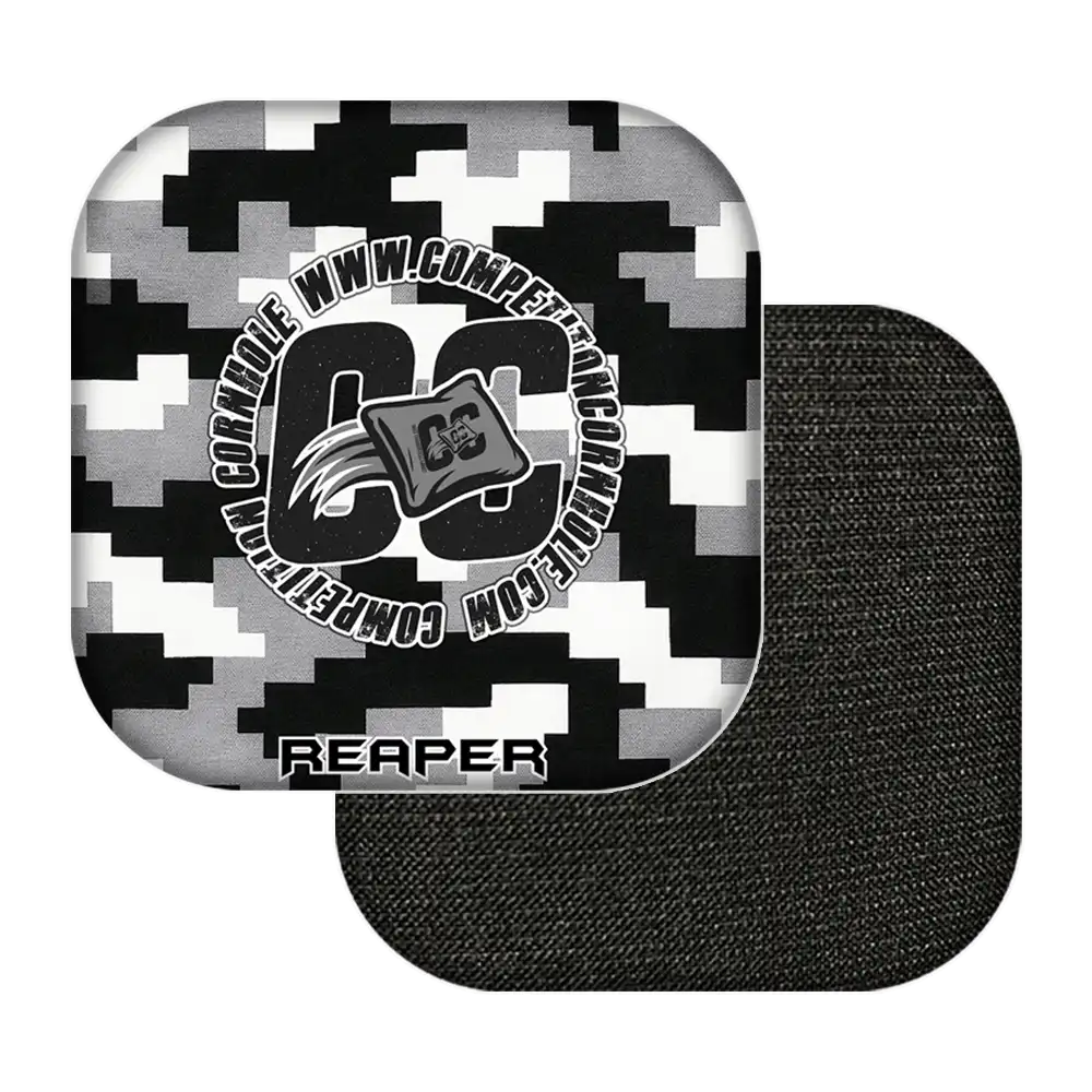 Cornhole Bag Reaper / No Stamp / Gray Digi Camo Series | Tournament & Backyard Edition Cornhole Bags | Competition Cornhole