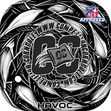Cornhole Bag ACO Stamped Havoc Series – Max Speed | ACO Approved Cornhole Bags | Competition Cornhole