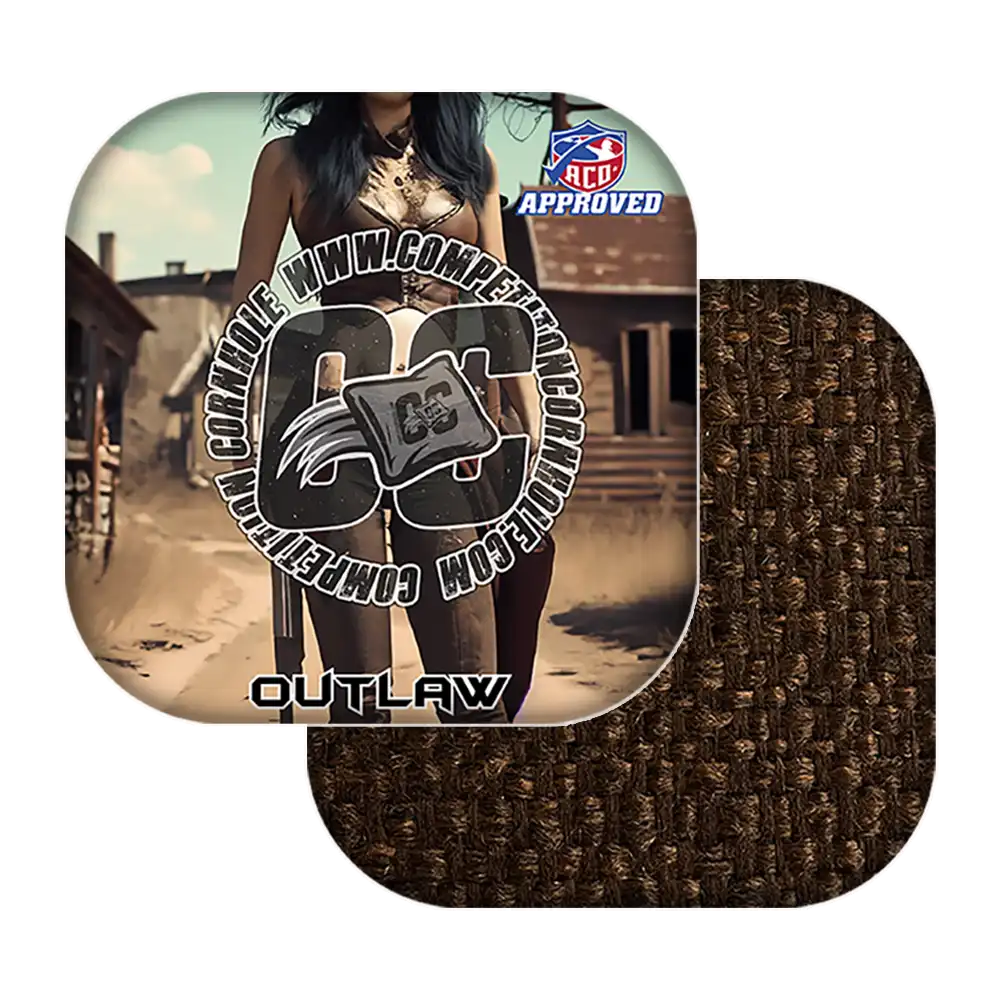 Cornhole Bag Outlaw Series – Hybrid Carpet | ACO Approved Cornhole Bags | Competition Cornhole