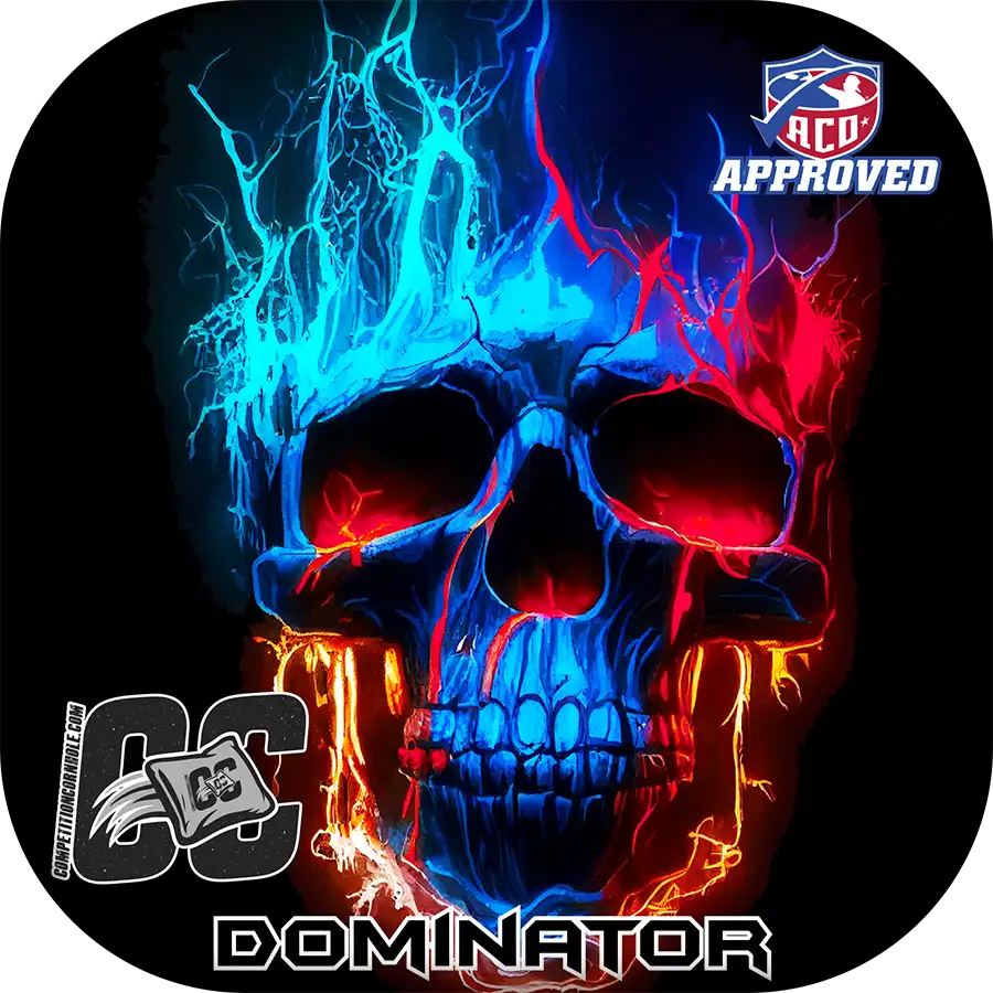Cornhole Bag ACO Stamped Dominator Series – Powertrip | ACO Approved Cornhole Bags | Competition Cornhole
