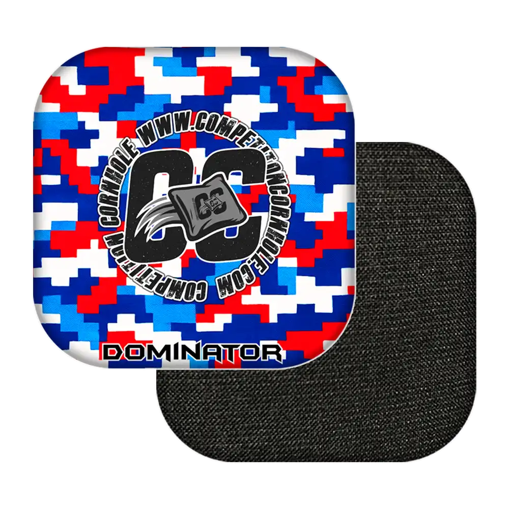 Cornhole Bag Dominator / No Stamp / Multicolor Digi Camo Series | Tournament & Backyard Edition Cornhole Bags | Competition Cornhole