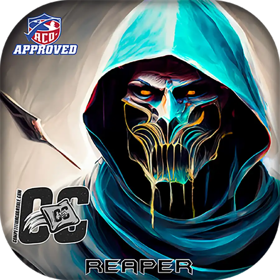 Cornhole Bag ACO Stamped Reaper Series – Reaper | Precision Control Cornhole Bags | ACO Approved
