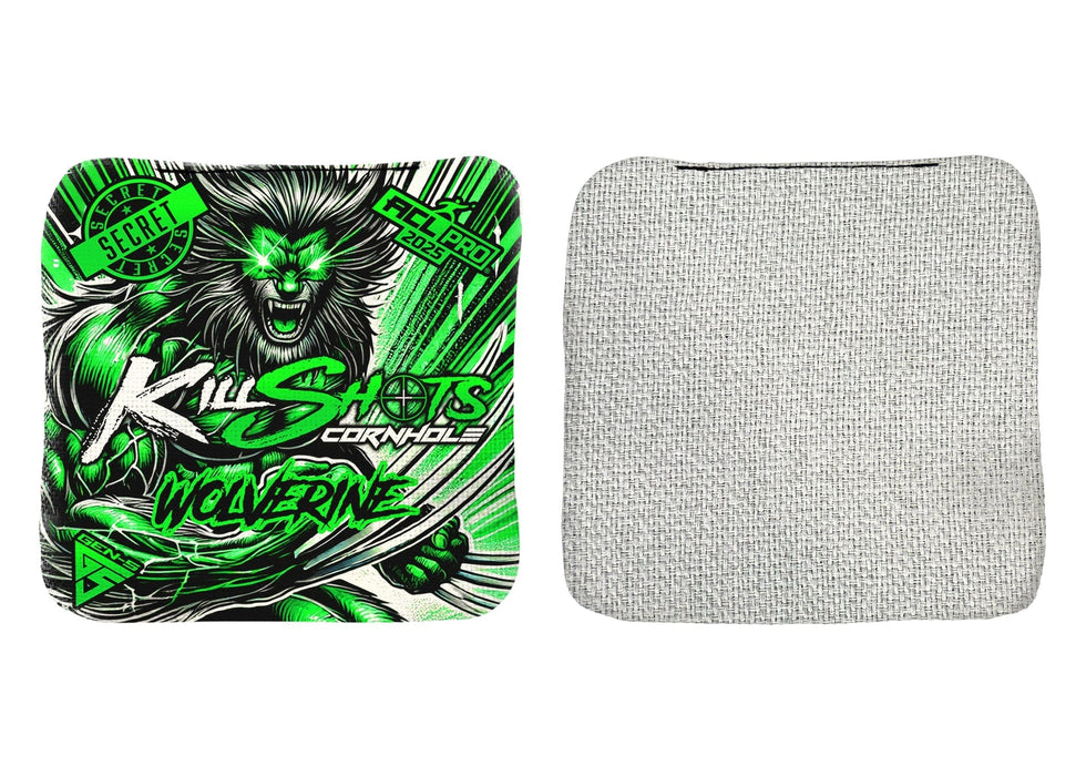 Bags Killshots Cornhole | Wolverine Series | Limited Designs | 2025 ACL Pro Cornhole Bags
