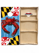 Maryland Crabs Cornhole Design