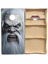 Abominable Snowman Cornhole Design